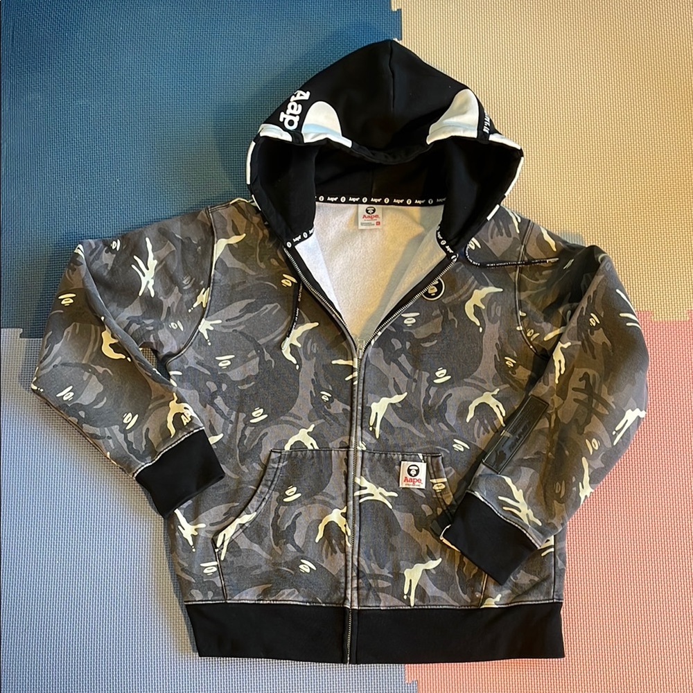 Gray Camo Lightweight Jacket